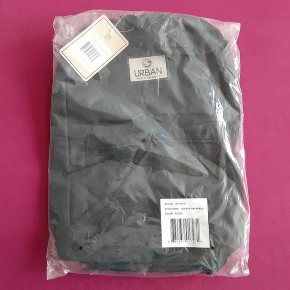 New! - Urban Performance Black Duralon Fabric Backpack - Picture 5 of 6